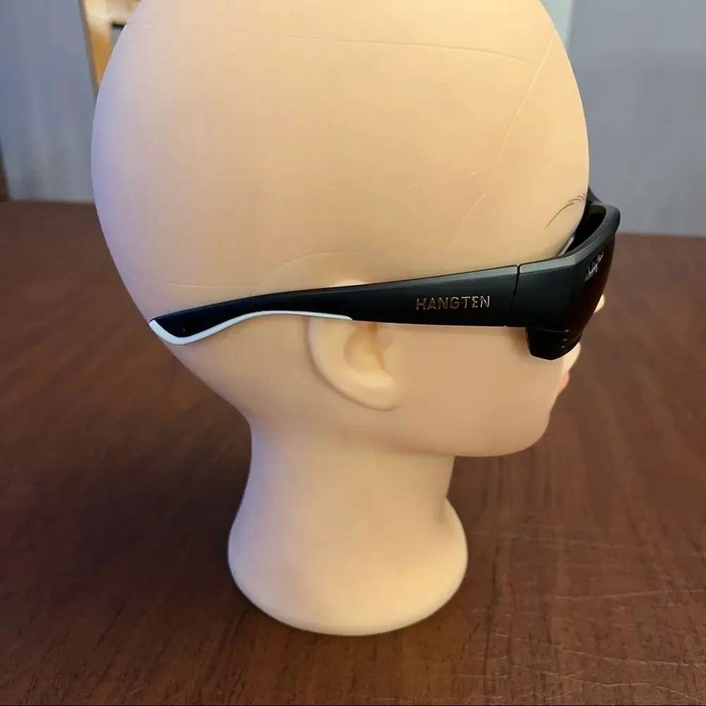 Hang Ten Rectangle Sunglasses Black